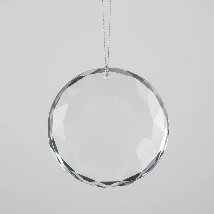 Round Crystal Ornament