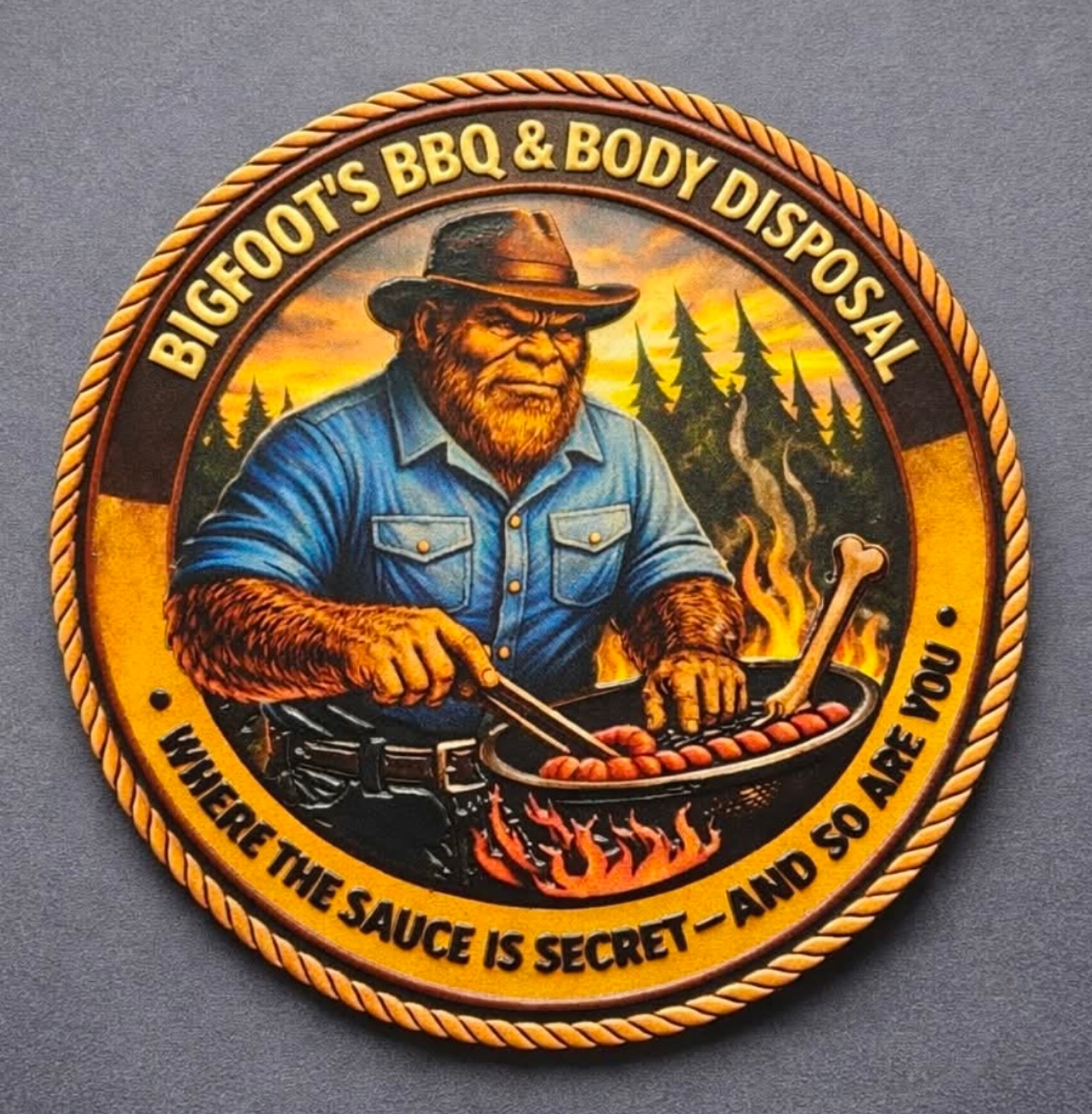 Bigfoot's BBQ (Color)