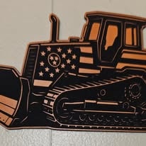 Patriotic Bulldozer — Tennessee