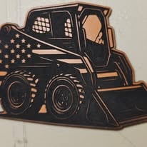 Patriotic Skid Steer