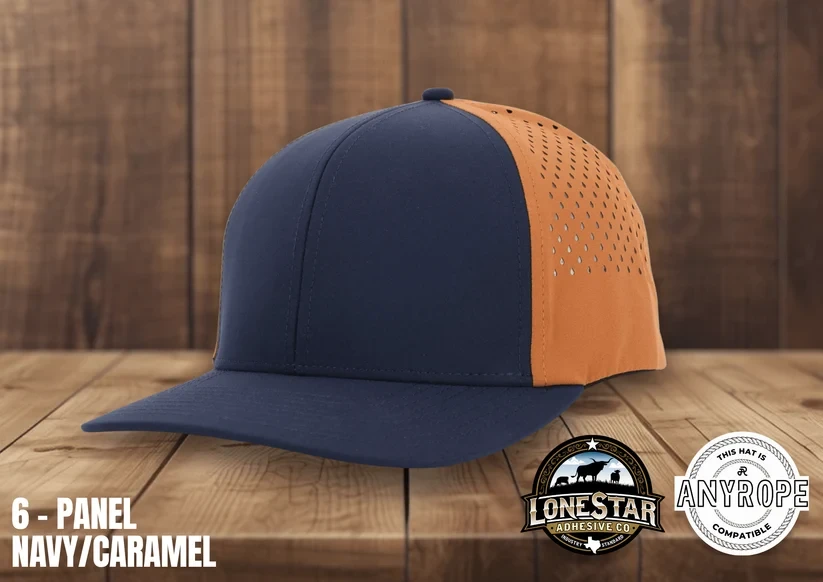 Navy/Caramel