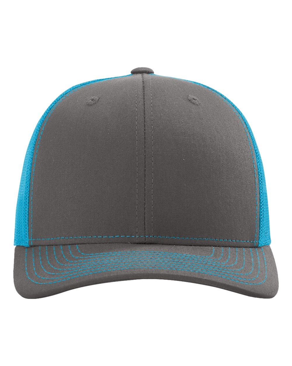 Charcoal/Neon Blue