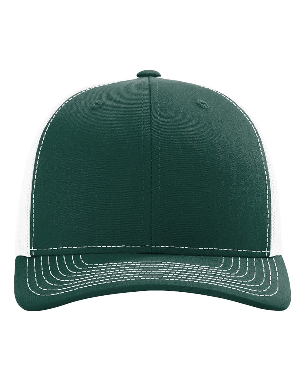 Dark Green/White