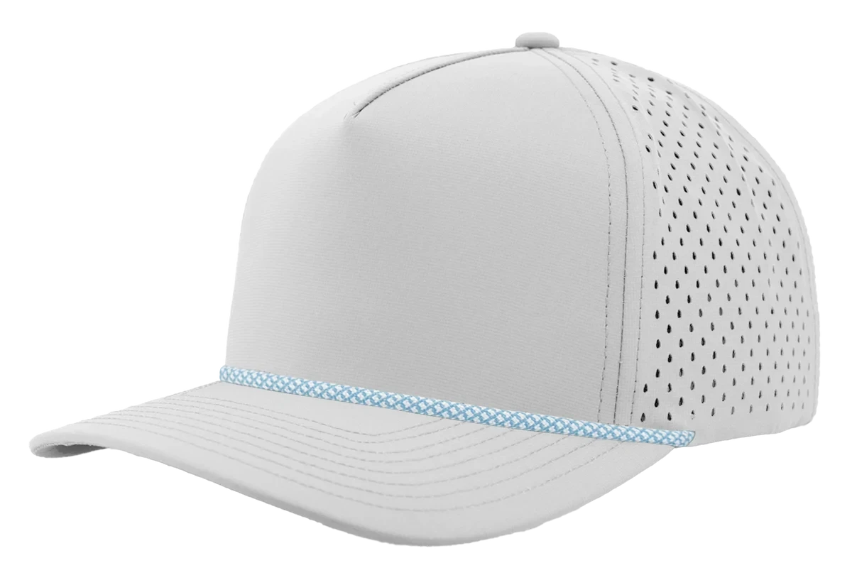 White/Columbia Blue Chainlink