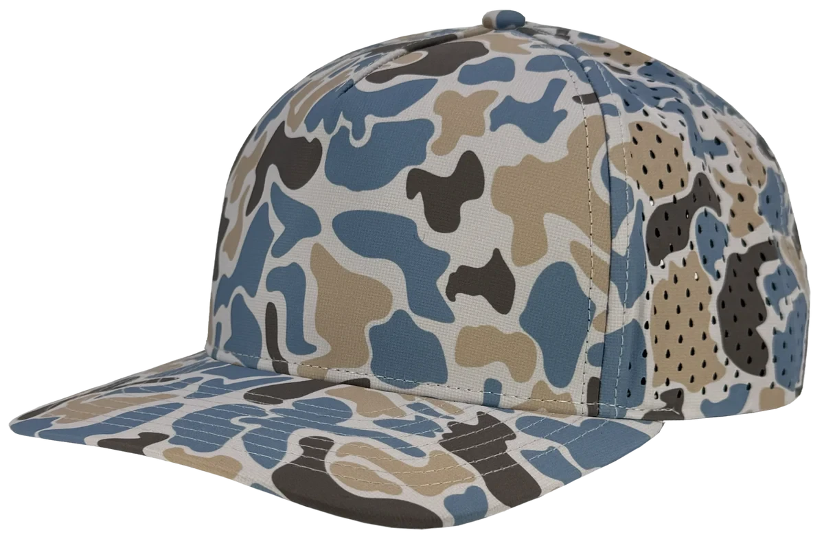 Blue Sand Old School Camo