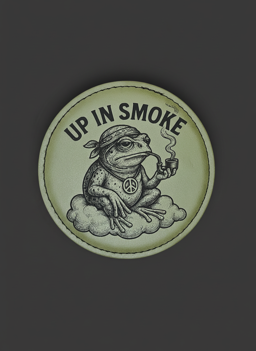 Up In Smoke Coaster — Olive (Can)