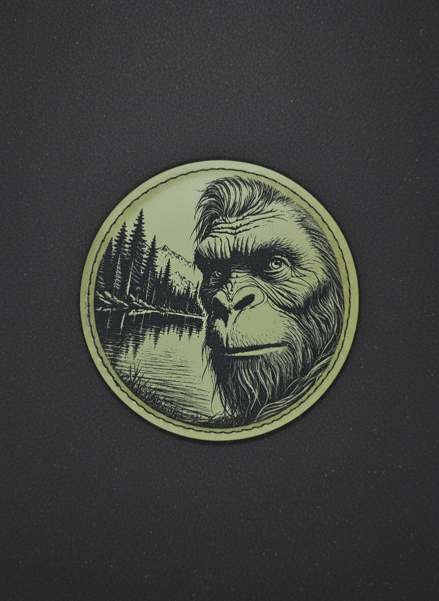 Bigfoot Looking Coaster