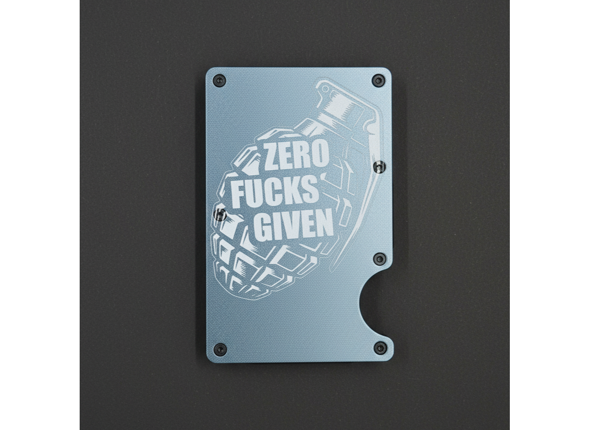 Zero Fucks Grenade Wallet