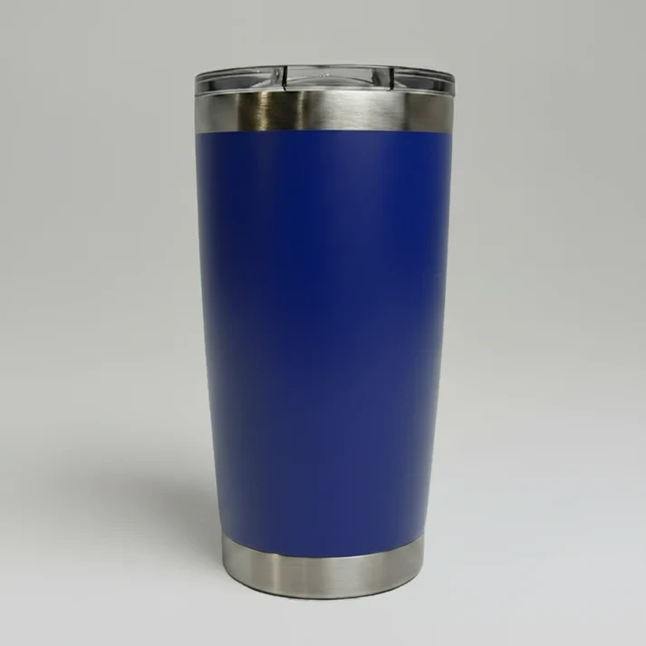 Blue 20oz stainless tumbler