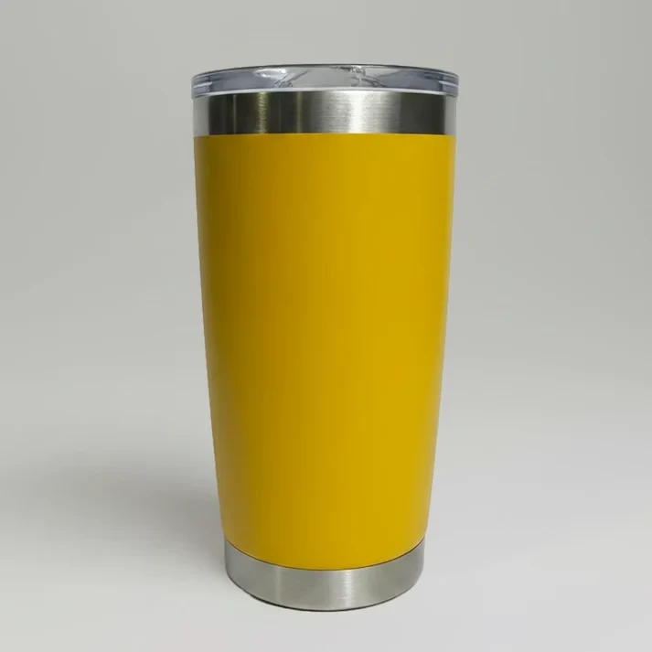 Goldenrod 20oz stainless tumbler