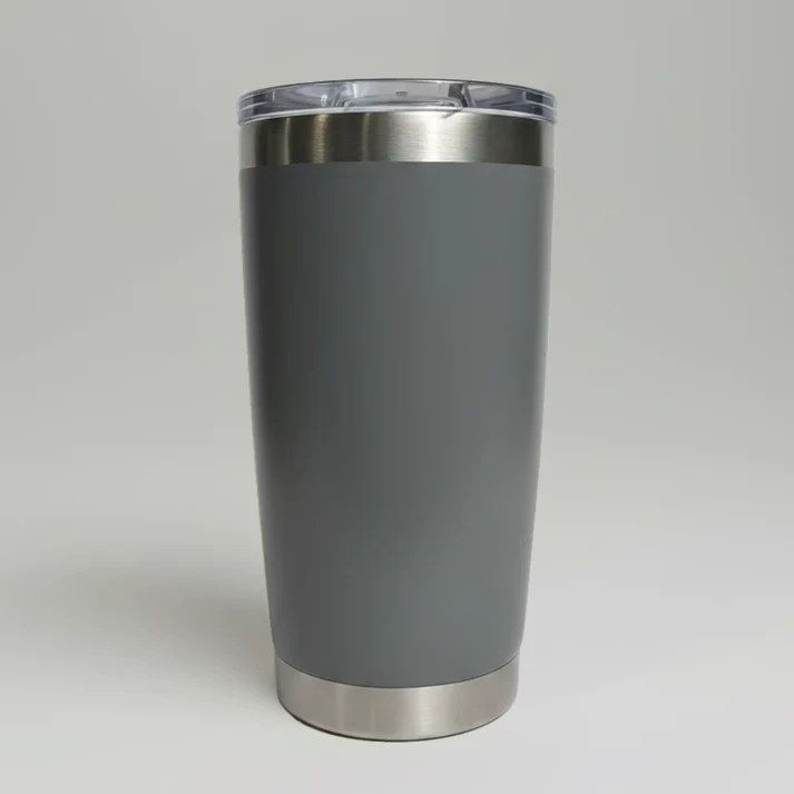 Gray 20oz stainless tumbler