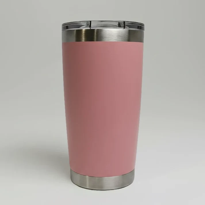 Pink 20oz stainless tumbler